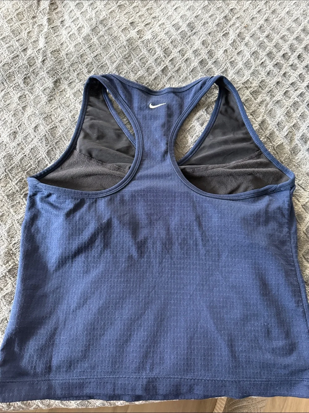 Nike Blue Racerback Sports Tank Top